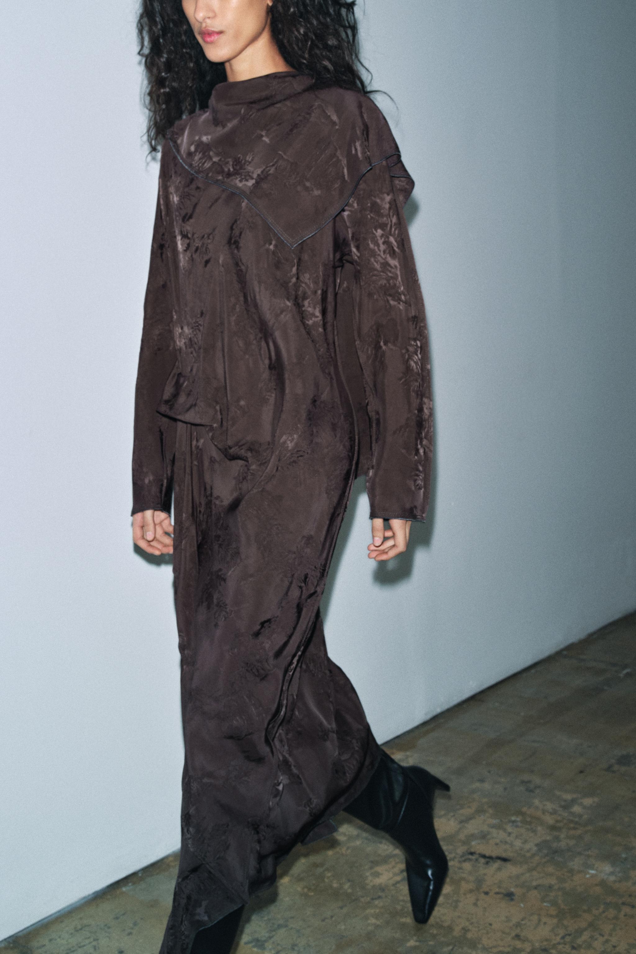 ROBE JACQUARD BANDANA ZW COLLECTION